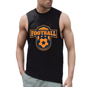 High neck slash armhole vest Thumbnail