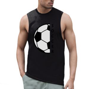 High neck slash armhole vest Thumbnail